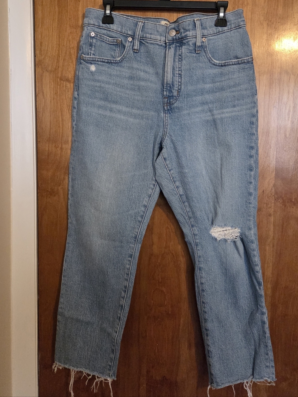 Madewell Perfect Vintage Jean In Coney Wash.